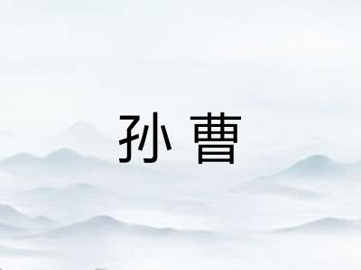 孙曹