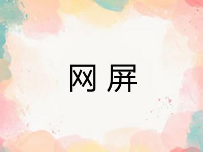 网屏