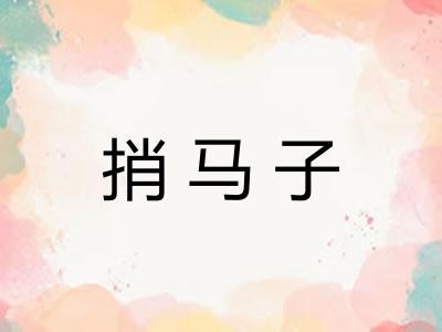 捎马子 捎马子