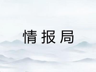 情报局 情报局