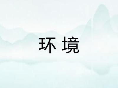 环境 环境