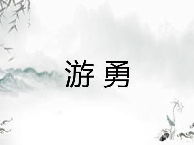 游勇 游勇