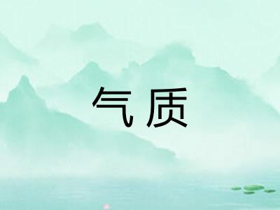 气质