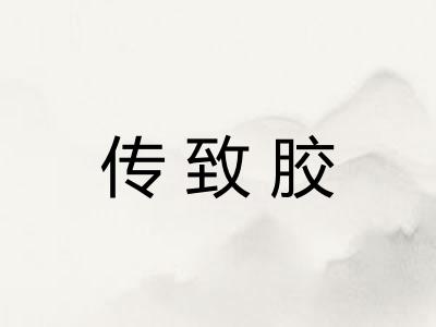 传致胶 传致胶