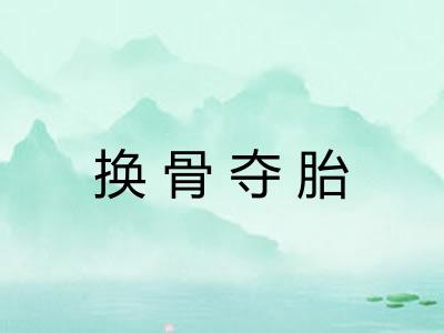 换骨夺胎