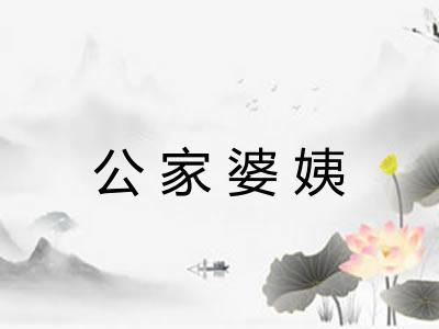 公家婆姨 公家婆姨