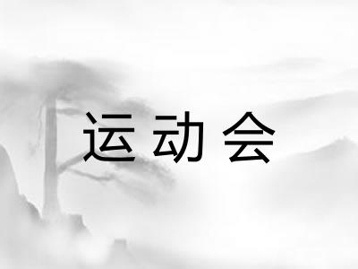 运动会 运动会