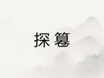 探篹 探篹