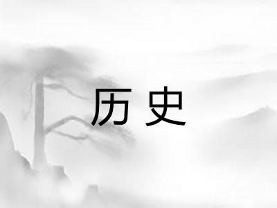 历史 历史