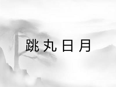 跳丸日月 跳丸日月