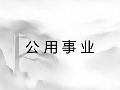 公用事业 公用事业